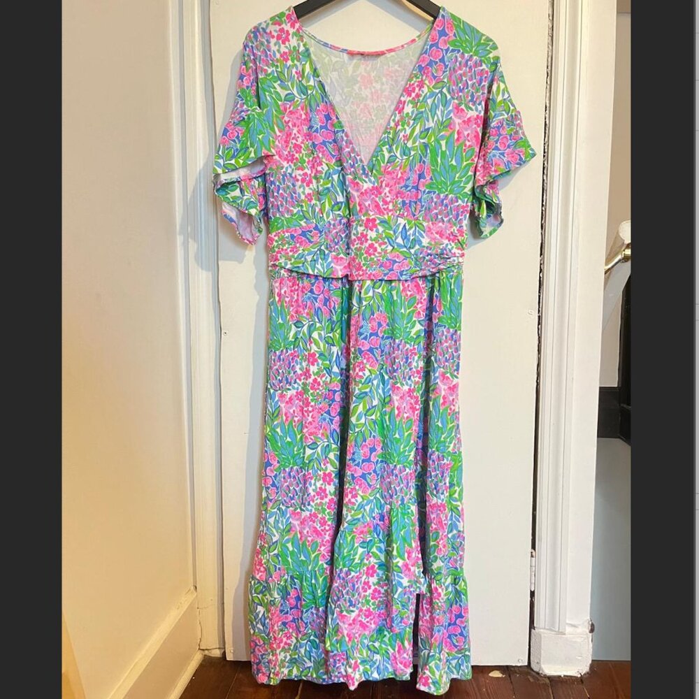 Lilly Pulitzer Cherry On Top Juliet Midi Dress
